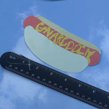 Load image into Gallery viewer, GNARGOOCH Hot Dog Logo Sticker
